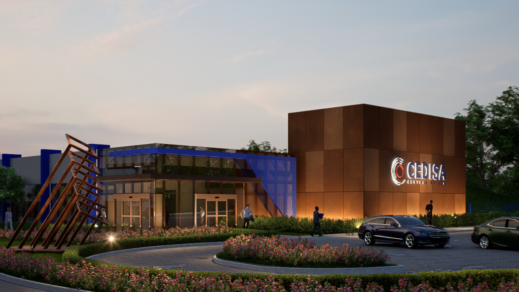 Entrada da Área Administrativa da CEDISA